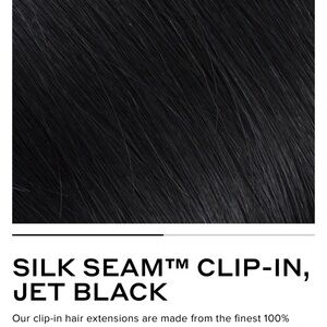 BELLAMI Black Wigs & Extensions Sleek Straight